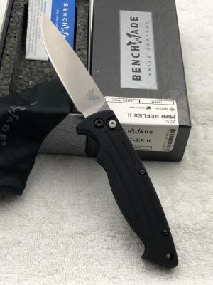 Benchmade 2551 Mini Reflex II Push Button Automatic Knife Made In USA Discontinued