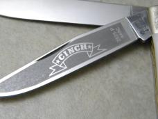 Boker Solingen Germany Pearl "Cinch" Trapper Knife NIB
