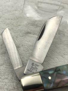 Bull Dog 4 Blade Congress Pocket Knife 1997 Hammer Forged Hand Made In Solingen Germany