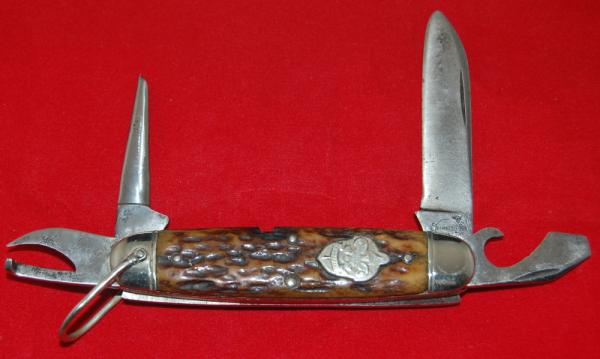 Official BSA Remington Boy Scout Knife 4-Blade Model #RS3333 From 1923-1924 (14)