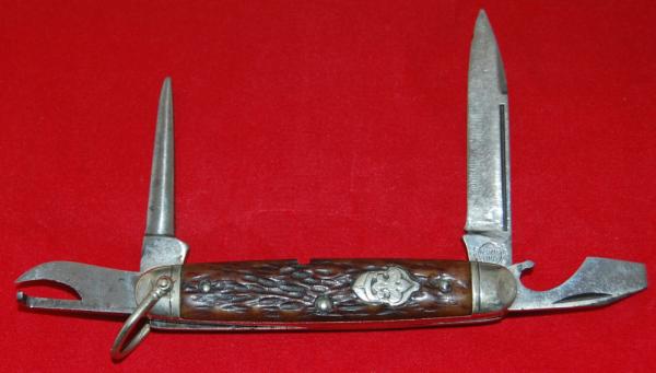 Official BSA Remington Boy Scout Knife 4-Blade Model #RS4233 From 1923-1924 (16)
