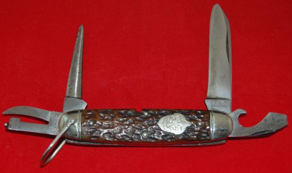 Official BSA #RS3333 Remington #1496 Boy Scout Knife Circa 1924-1926 (18)