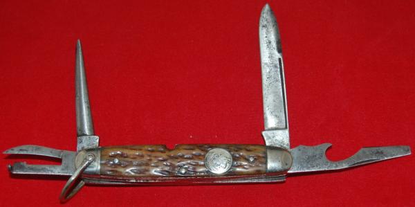 Official BSA #RS4233 Remington #1497 Boy Scout Knife Circa 1929-1932 (26) Official BSA #RS4233 Remington #1497 Boy Scout Knife Circa 1929-1932 (26)