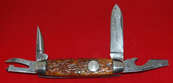 Official BSA #1466 Remington #RS3333 Boy Scout Knife Circa 1935-1939 (27)
