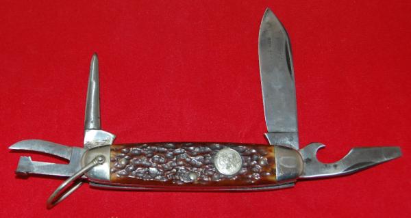 Official BSA #1466 Remington #RS3333 Boy Scout Knife Circa 1935-1939 (28)