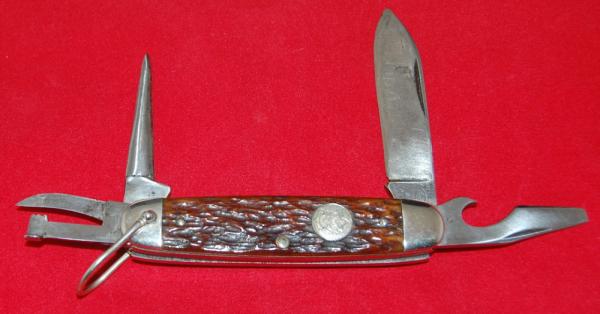 Official BSA #1466 Remington #RS3333 Boy Scout Knife Circa 1935-1939 (30)