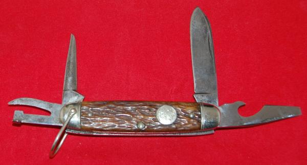 Official BSA #1466 Remington #RS3333 Boy Scout Knife Circa 1935-1939 (33)