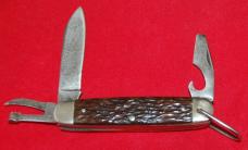 Official BSA #1494 Remington #4783 Boy Scout Knife 3-Blade Circa 1934-1939 (36B)