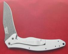 Limited Edition BSA 2010 Kershaw Liner Lock 'Only Official Damascus Steel' Boy Scout Knife (142)