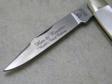 Hen and Rooster Bertram Cutlery Solingen 302 MOP Pen Knife NIB