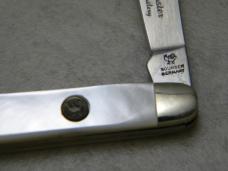 Hen and Rooster Bertram Cutlery Solingen 302 MOP Pen Knife NIB