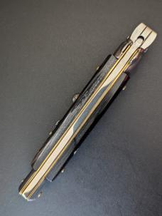 FRANK BELTRAME 23CM 9" BAYONET STILETTO BUFFALO HORN...NEW 