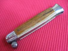 VINTAGE Italian RAPID One Hand Opening STAG Handle Knife - New Old Stock