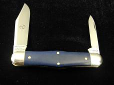 Great Eastern Cutlery GEC Smooth Blue Agate ESPL Engineer Knife 321224 NIT Made In USA