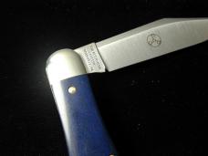 Great Eastern Cutlery GEC Smooth Blue Agate ESPL Engineer Knife 321224 NIT Made In USA