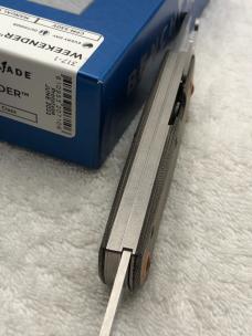Benchmader 317-1 Weekender Prototype June 2022 Slip Joint Made In USA New In Box