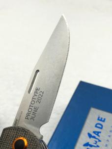 Benchmader 317-1 Weekender Prototype June 2022 Slip Joint Made In USA New In Box