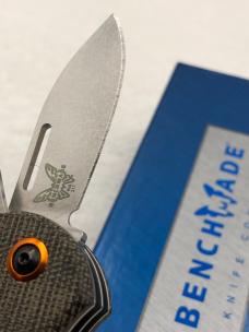 Benchmader 317-1 Weekender Prototype June 2022 Slip Joint Made In USA New In Box