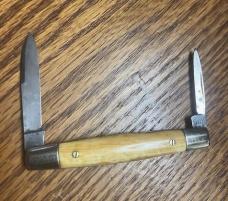 OLDEST MILLER BROS.1800's IVORY HALF WHITTLER