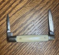 OLDEST MILLER BROS.1800's IVORY HALF WHITTLER