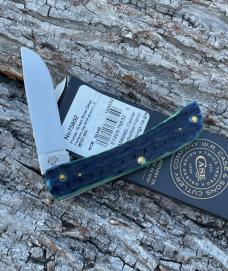 CASE XX ** 2022 HUNTER GREEN BONE DEEP CANYON JIG BONE SOD BUSTER JR