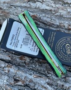 CASE XX ** 2022 HUNTER GREEN BONE DEEP CANYON JIG BONE SOD BUSTER JR
