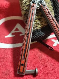 BRADLEY CUTLERY CO USA BUTTERFLY KNIFE