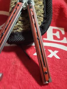 BRADLEY CUTLERY CO USA BUTTERFLY KNIFE