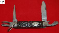 12 Official Boy and Girl Scout Knives – Remington + Pal + Display Box – Wonderful Starter Collection