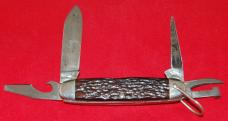 Official BSA #1466 Remington #RS3333 Boy Scout Knife Circa 1935-1939 +Store Display Box (30)