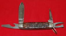 Official BSA #1466 Remington #RS3333 Boy Scout Knife Circa 1935-1939 +Store Display Box (32)