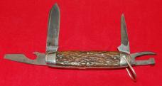 Official BSA #1466 Remington #RS3333 Boy Scout Knife Circa 1935-1939 +Store Display Box (33)