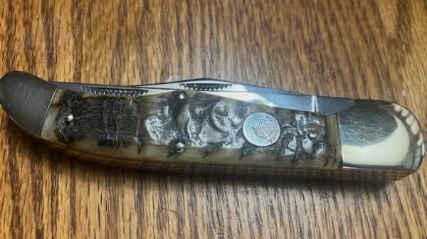 LARGE WEIDMANNSHELL RAM HORN HUNTER LARGE WEIDMANNSHELL RAM HORN HUNTER