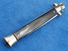  11"  Italian Stiletto Brazilian-Horn Handles- SS Bayonet Blade