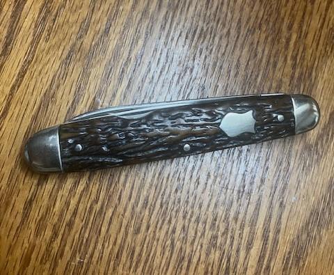 GREAT WOSTENHOLM I*X.L. STAG SLEEVEBOARD WHITTLER SUPER STAG
