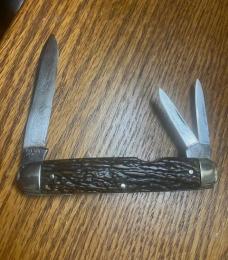GREAT WOSTENHOLM I*X.L. STAG SLEEVEBOARD WHITTLER SUPER STAG