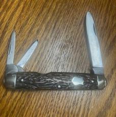 GREAT WOSTENHOLM I*X.L. STAG SLEEVEBOARD WHITTLER SUPER STAG