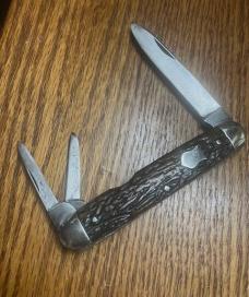 GREAT WOSTENHOLM I*X.L. STAG SLEEVEBOARD WHITTLER SUPER STAG