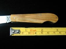 Titusville Cutlery Holy Land Olivewood EZ Open Little Man Shadow Jack Knife 1 of 35 COA USA Made