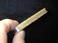 Titusville Cutlery Holy Land Olivewood EZ Open Little Man Shadow Jack Knife 1 of 35 COA USA Made