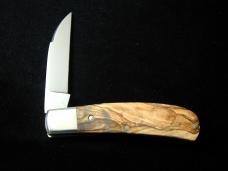 Tuna Valley Cutlery Holy Land Olivewood Phoenix Jack Knife Super Rare 1 of 35 COA USA Made