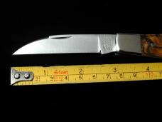 Tuna Valley Cutlery Holy Land Olivewood Phoenix Jack Knife Super Rare 1 of 35 COA USA Made
