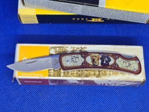 Buck Knife Lot all 3 Unused, like new. 1 signed