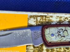 Buck Knife Lot all 3 Unused, like new. 1 signed
