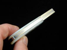 Schatt & Morgan Genuine Mother Of Pearl Barlow Knife Rare 69PNY USA Made New York Tang Stamp