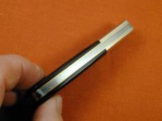 Schatt & Morgan Smooth Buffalo Horn Barlow Knife Rare 69BHNY USA Made New York Tang Stamp