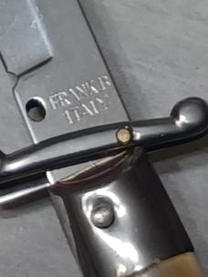 Frank B. 11" Honey horn swinguard. 
