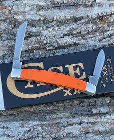 CASE XX ** 2023 ORANGE SYNTHETIC SMALL 2 BLADE CONGRESS