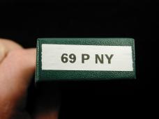 Schatt & Morgan Genuine Mother Of Pearl Barlow Knife Rare 69PNY USA Made New York Tang Stamp