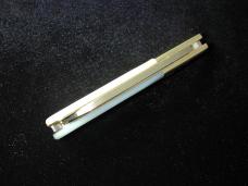 Schatt & Morgan Genuine Mother Of Pearl Barlow Knife Rare 69PNY USA Made New York Tang Stamp